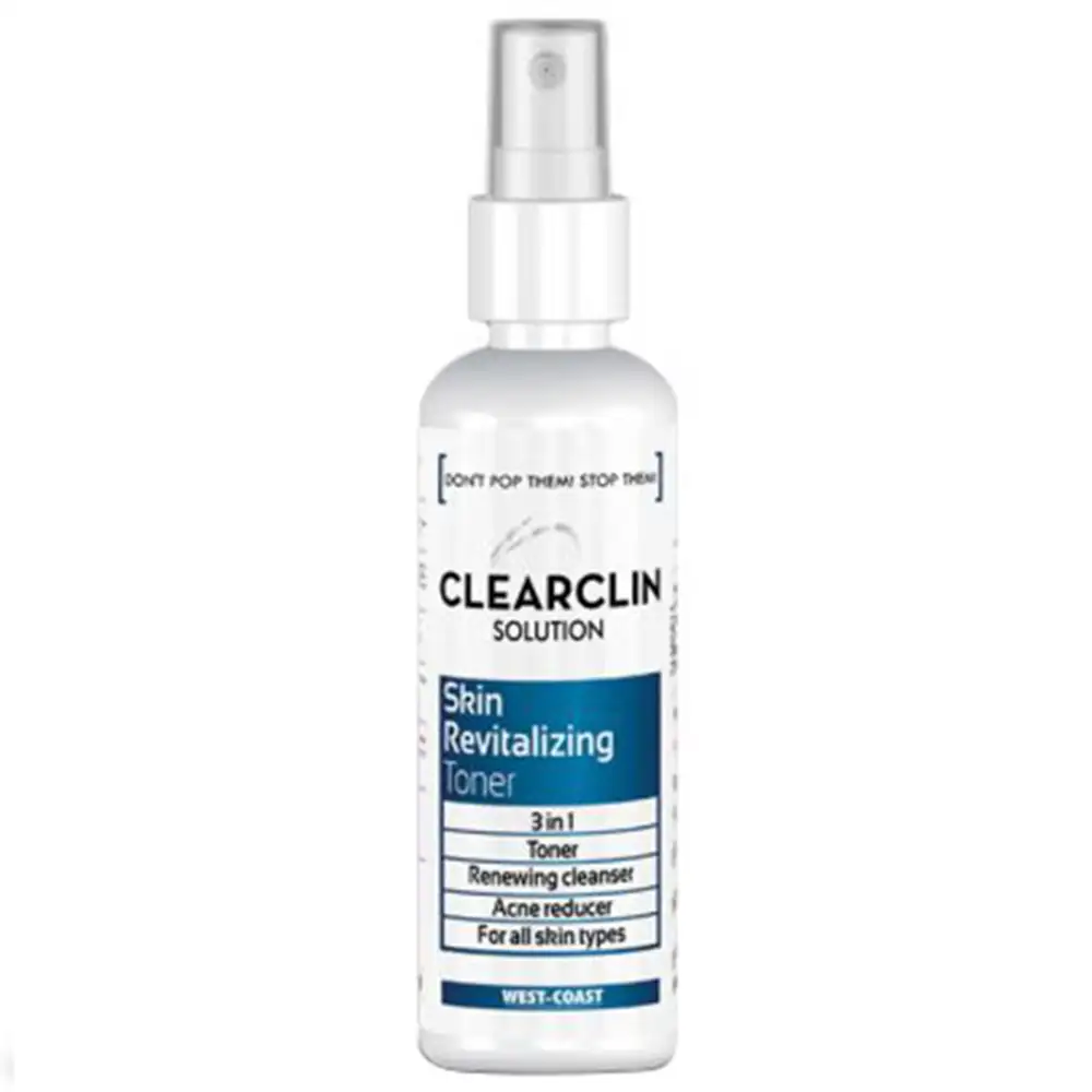 West Coast Clearclin Skin Revitalizing Toner,  100 ml  for All Skin Types