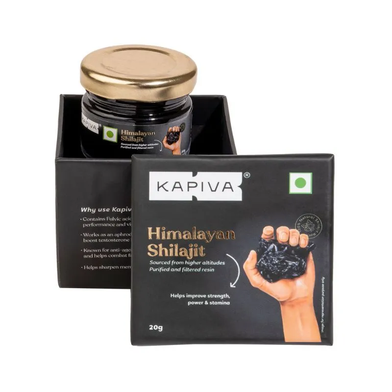 Kapiva Ayurveda Himalayan Shilajit Resin