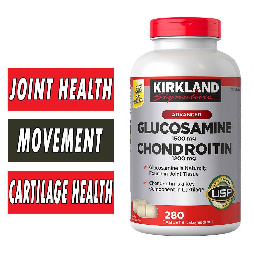 Kirkland Glucosamine Chondroitin - 280 Tablets