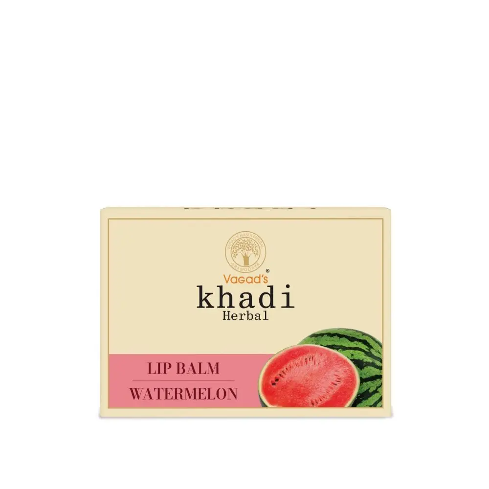 Vagad's Khadi Watermelon Lip Balm (Pack of 2)