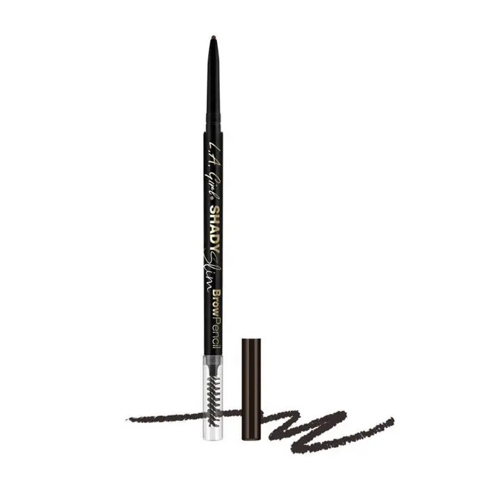 L.A. Girl shady Slim Brow Pencil-Blackest Brown (0.08 g)