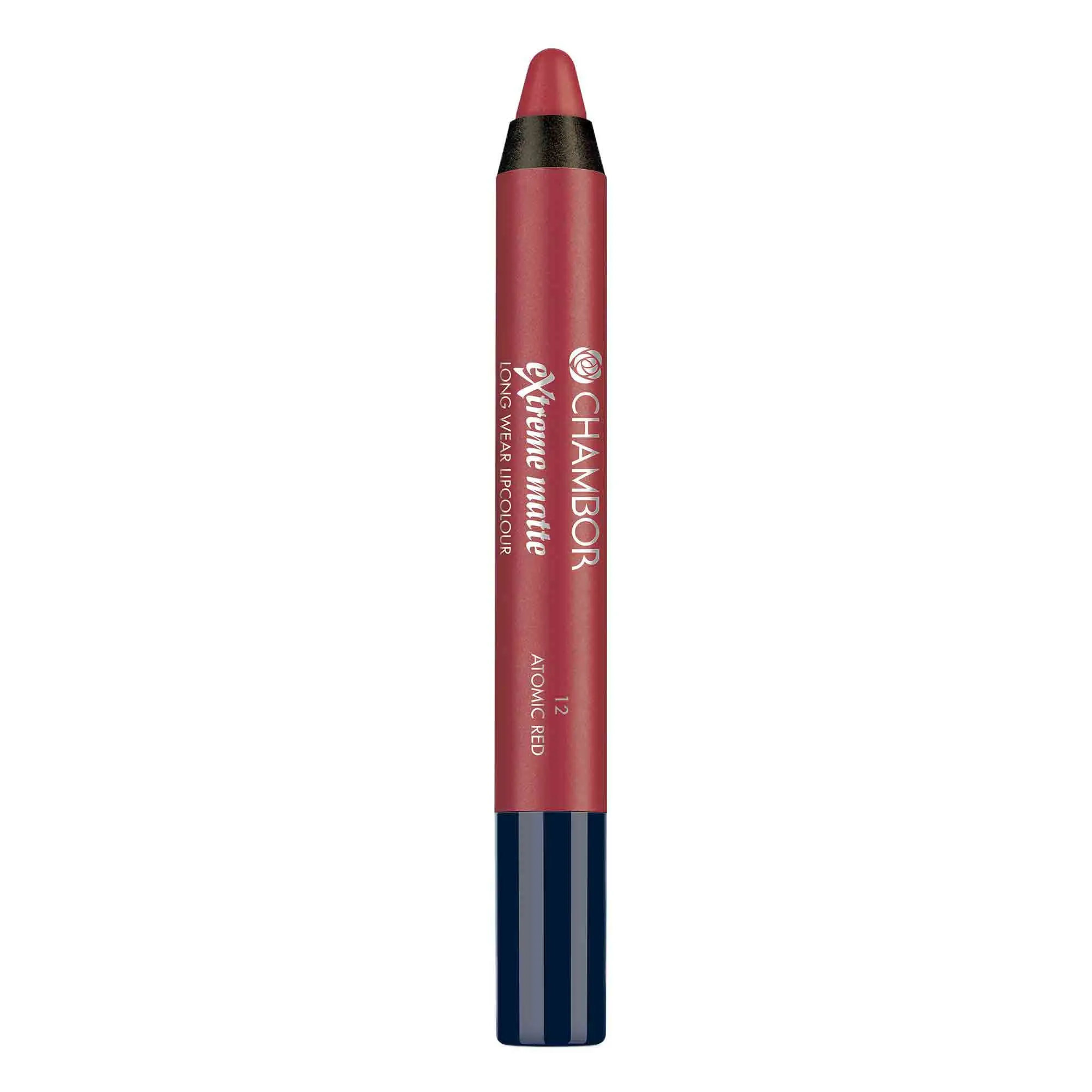 Chambor Extreme Matte Long Wear Lip Colour Make up - Atomic Red #12