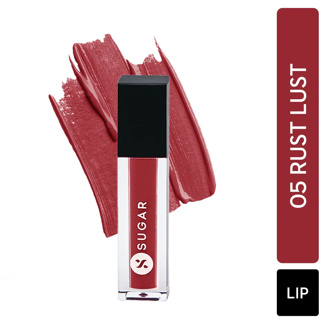 SUGAR Cosmetics Smudge Me Not Liquid Mini Lipstick - 05 Rust Lust