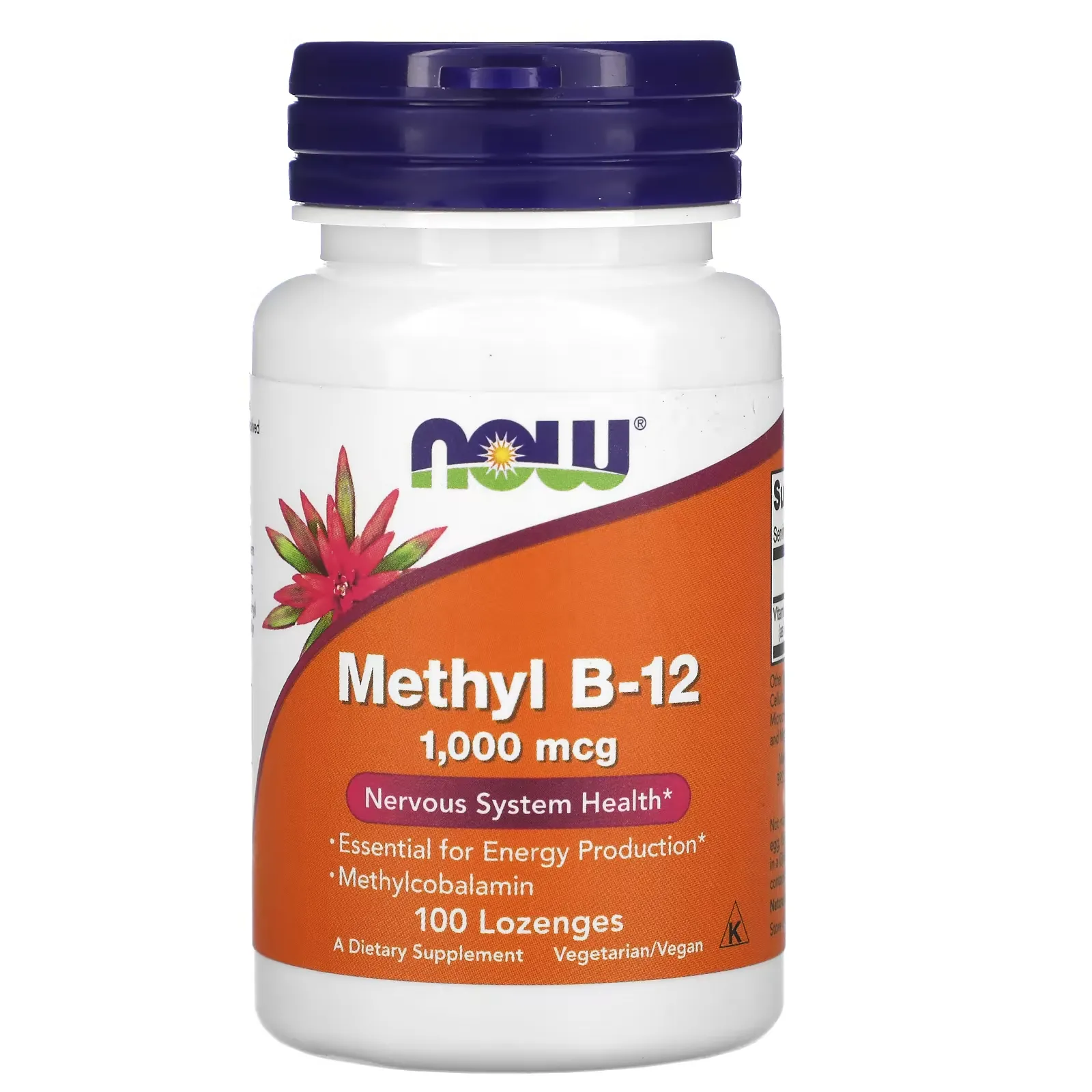 Methyl B-12, 1,000 mcg, 100 Lozenges