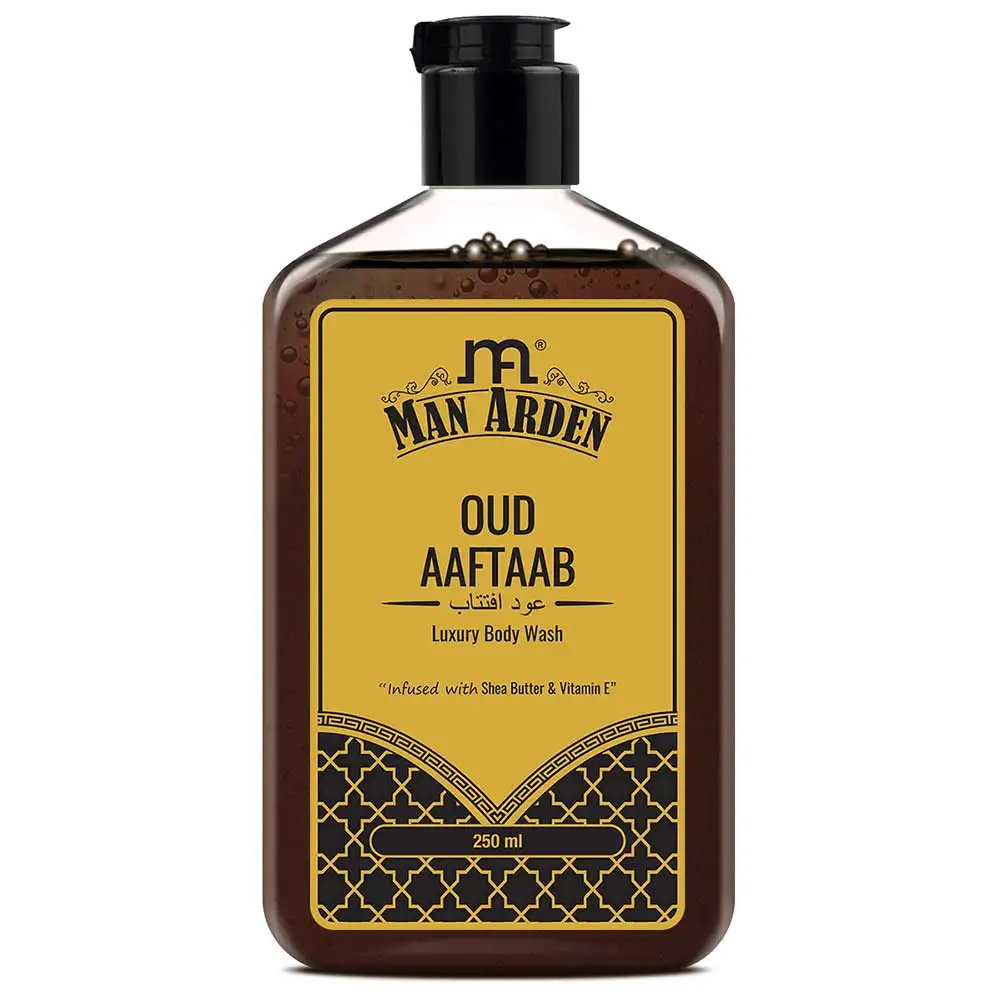 Man Arden Luxury Body Wash,  250 ml  Oud Aaftaab