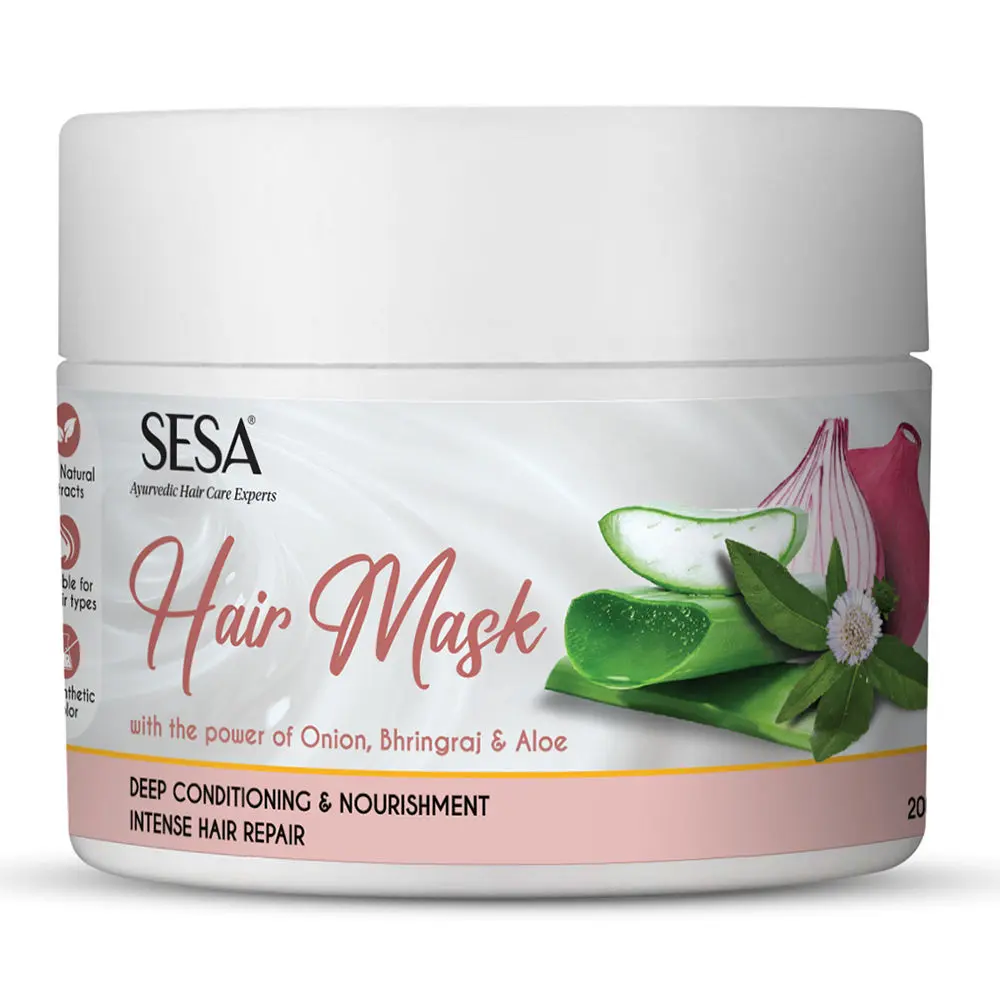 SESA Hair Mask 200g | Provides deep conditioning & nourishment | For Frizz Free & Soft Hair