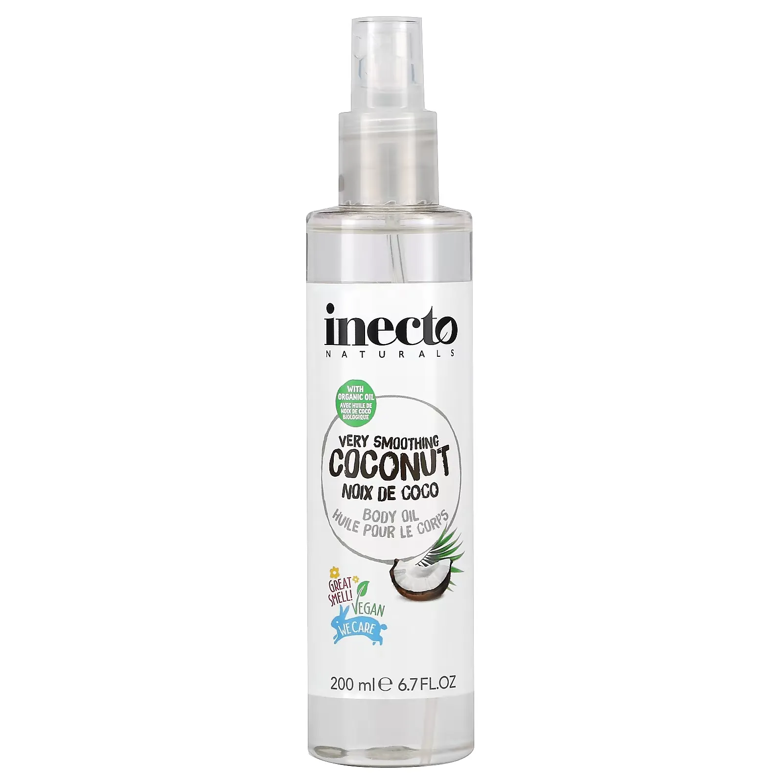 Coconut Body Oil, 6.7 fl oz (200 ml)