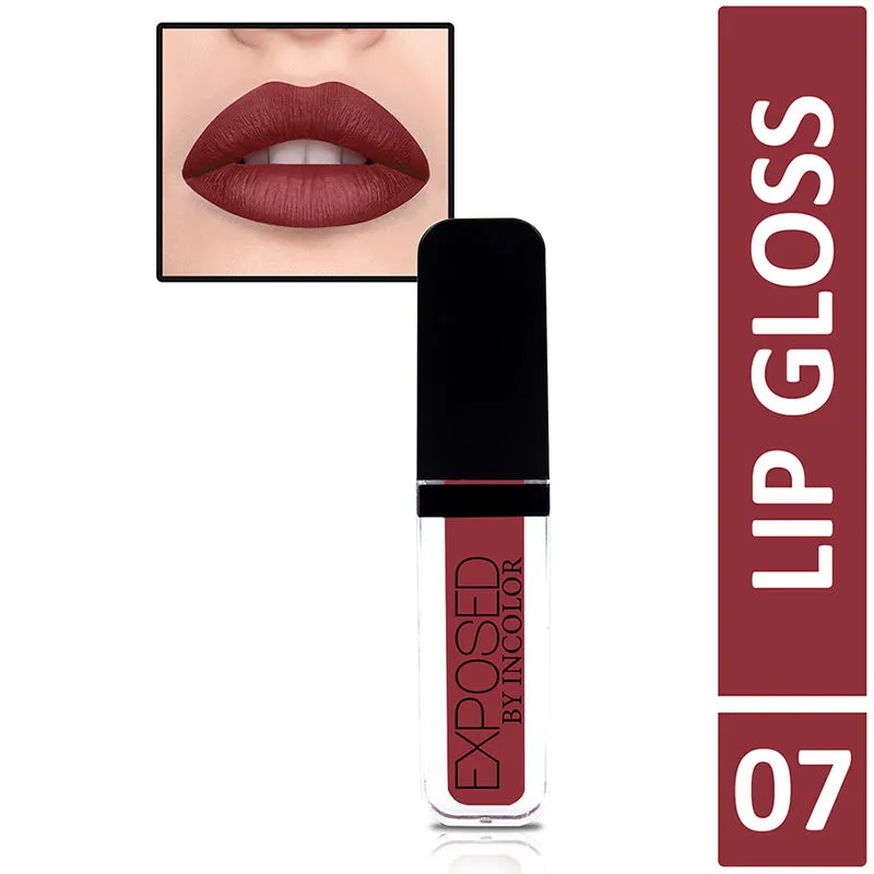 Incolor Exposed Soft Matte Lipgloss - 7