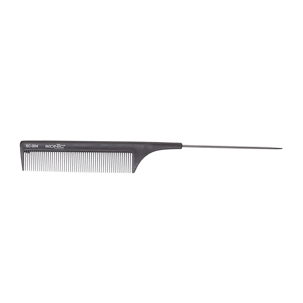 Ikonic Professional Silicon Heat Resistant Comb - 004 (Grey)