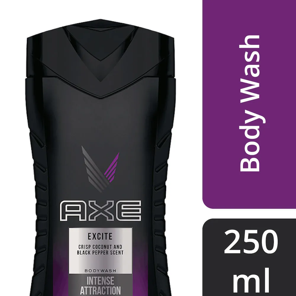 Axe Excite Body Wash Crisp Coconut & Pepper Scent