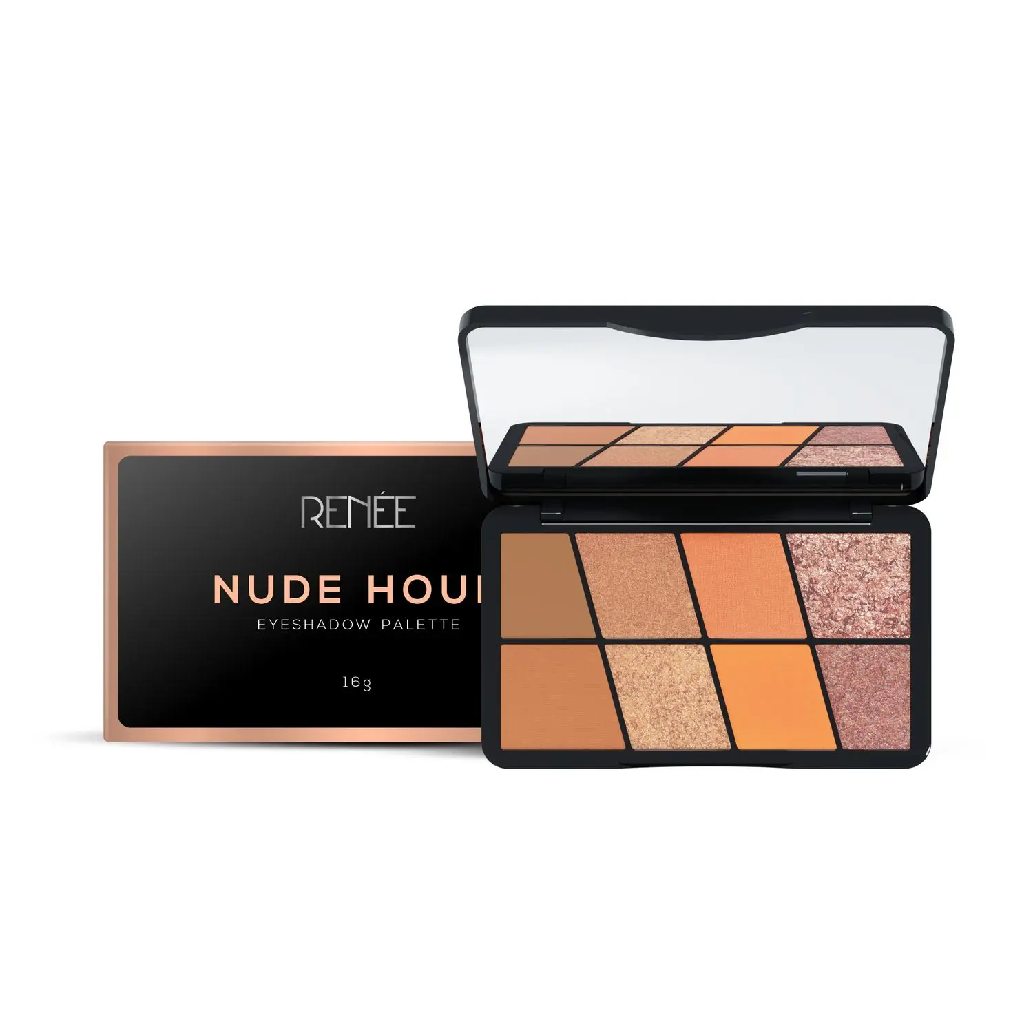 RENEE Nude Hour Eyeshadow Palette, 16gm