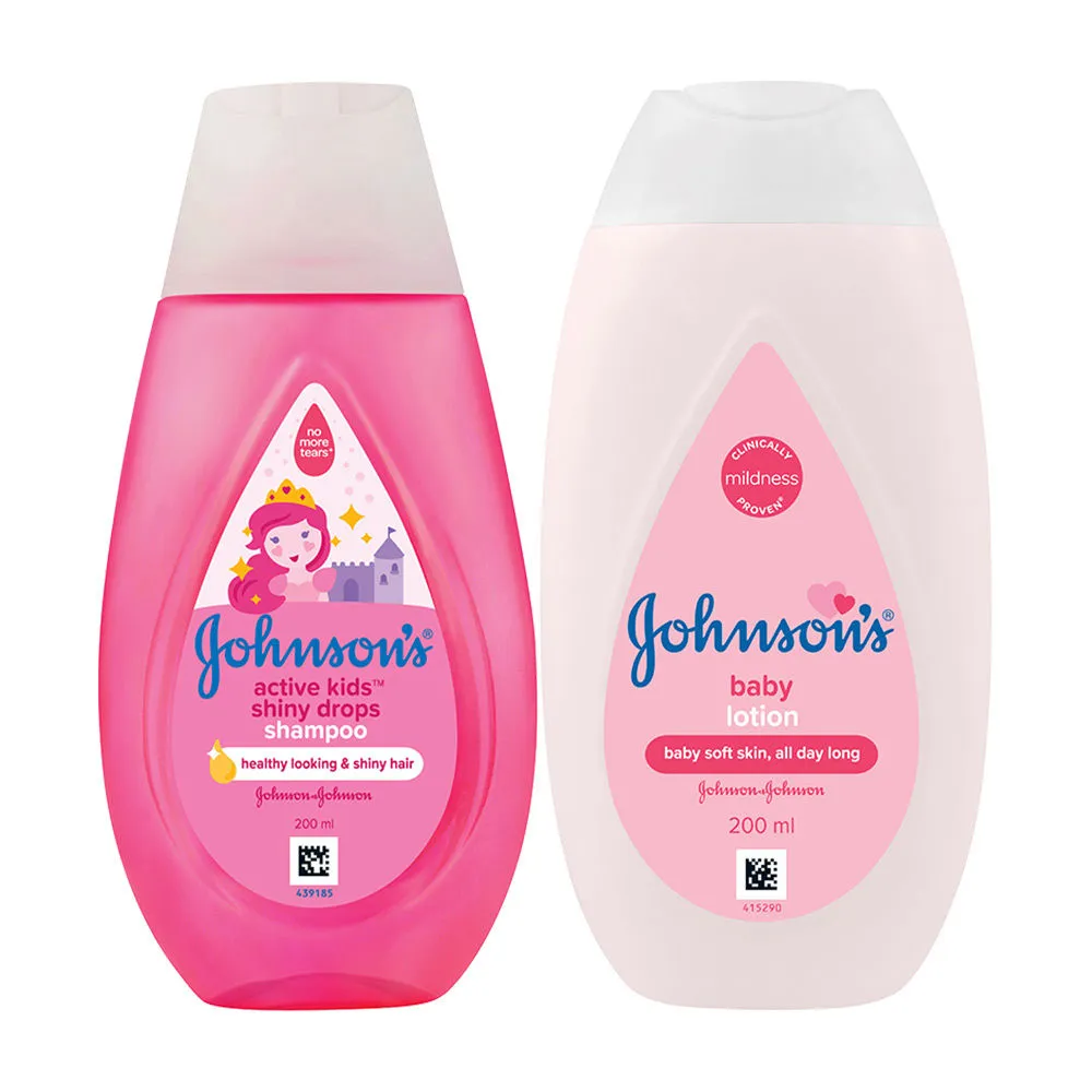 Johnson's Baby Kids Bath & Body Combo