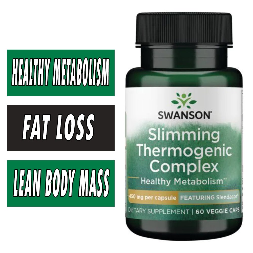 Swanson Slimming Thermogenic Complex - 450 mg - 60 Veg Caps