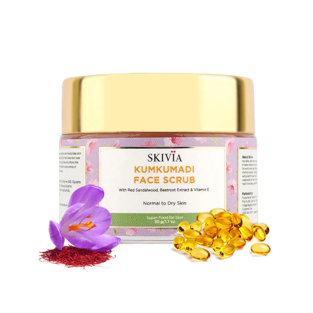 Skivia Kumkumadi Face Scrub