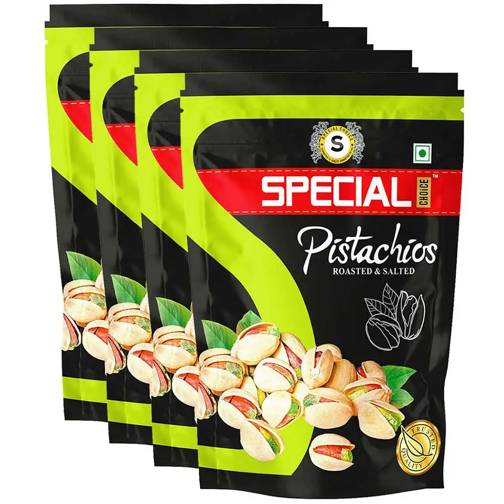 Special Choice Pistachio,  Roasted & Salted California (Pack of 4)  250 g