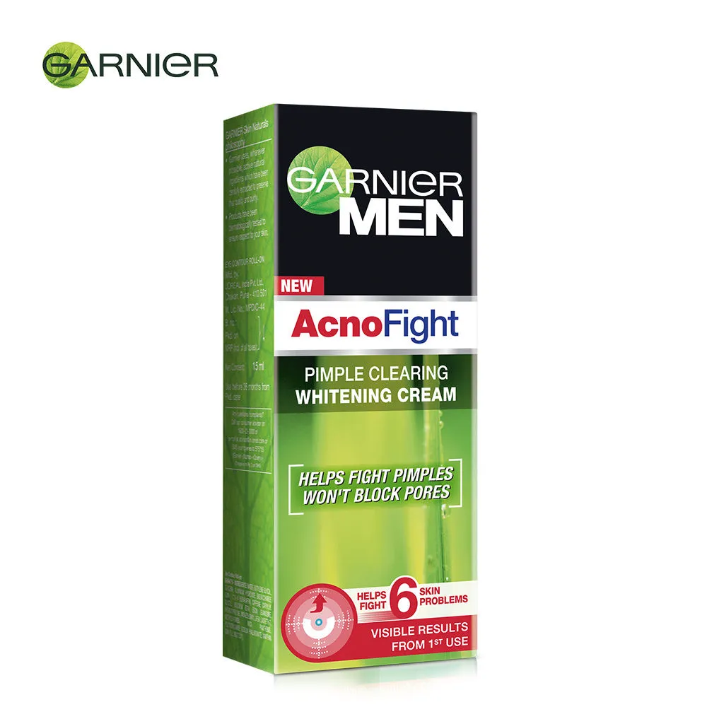 Garnier Men Acno Fight Pimple Clearing Whitening Cream