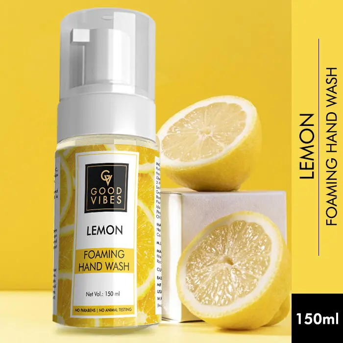Good Vibes Foaming Hand Wash Lemon(150 ml)