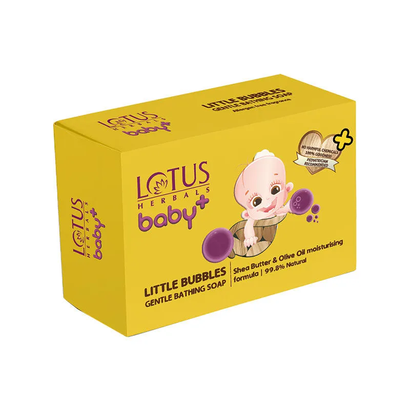 Lotus Herbals Baby + Little Bubbles Gentle Bathing Soap