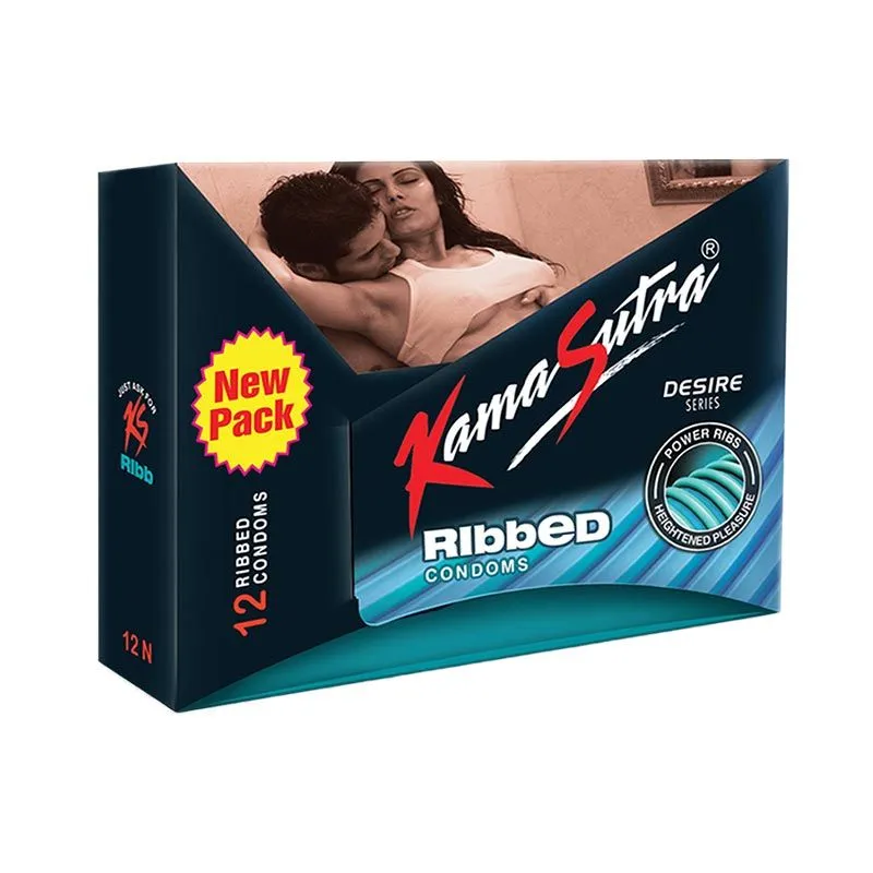 Kamasutra Ribbed Condoms