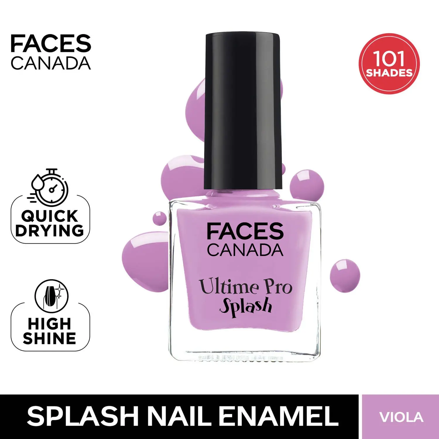 Faces Canada Ultime Pro Splash Nail Enamel Viola 41