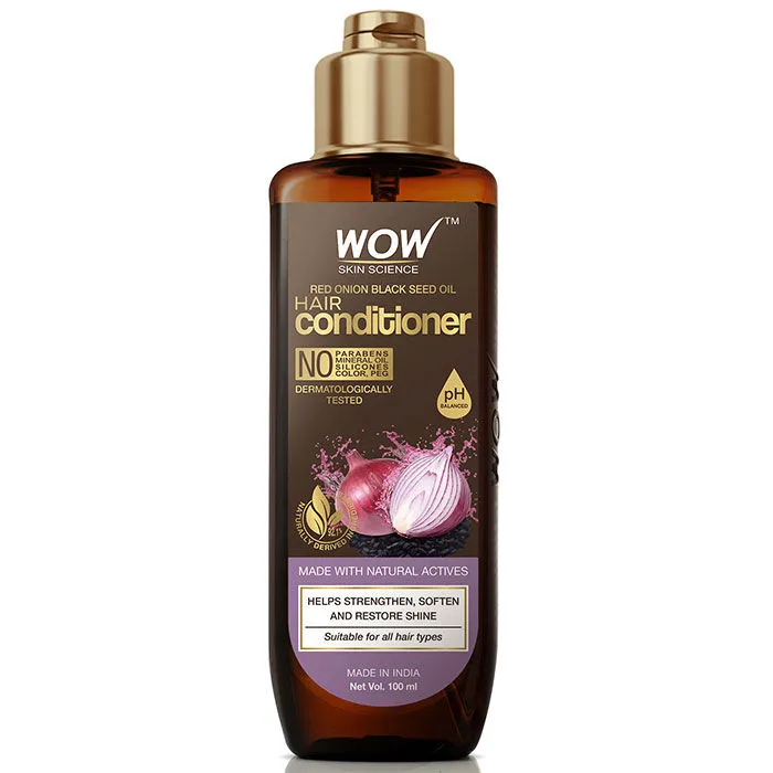 WOW Skin Science Onion And Black Seed Conditioner