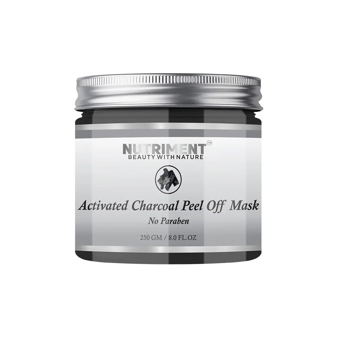 Nutriment Charcoal Peel Of Mask, 250gm, Suitables for All Skin Types.