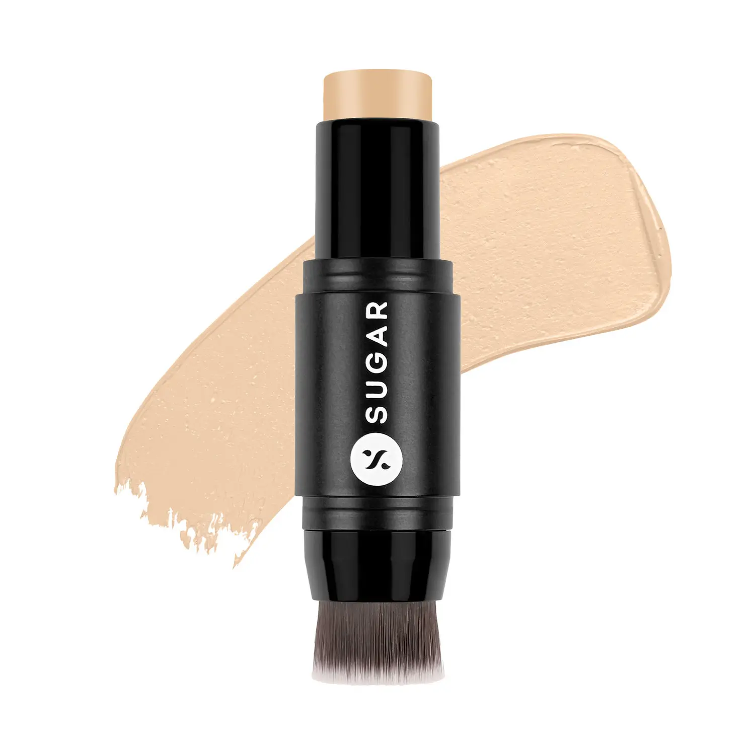 SUGAR Cosmetics Ace Of Face - Foundation Stick - 20 Galao - Waterproof, Full Coverage Foundation for Women with Inbuilt Brush | Mini