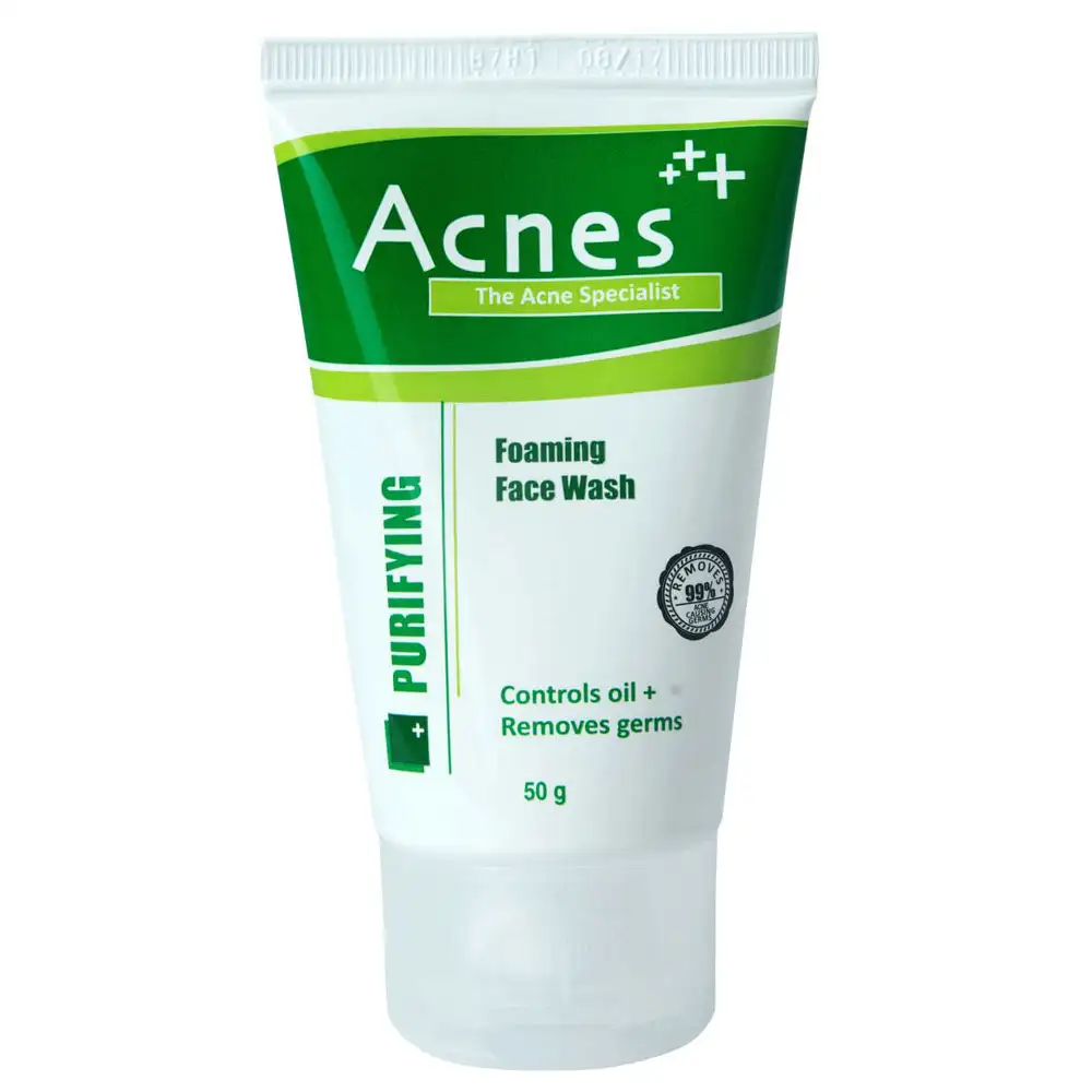 Acnes Purifying Foaming Face Wash 50 g,  2 Piece(s)/Pack  for All Skin Types