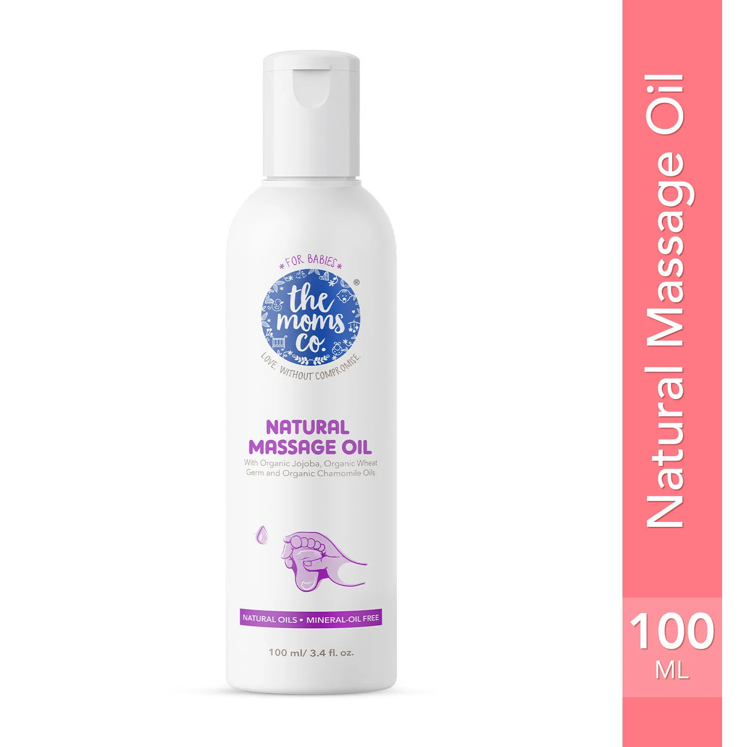 The Moms Co. Natural Baby Massage Oil