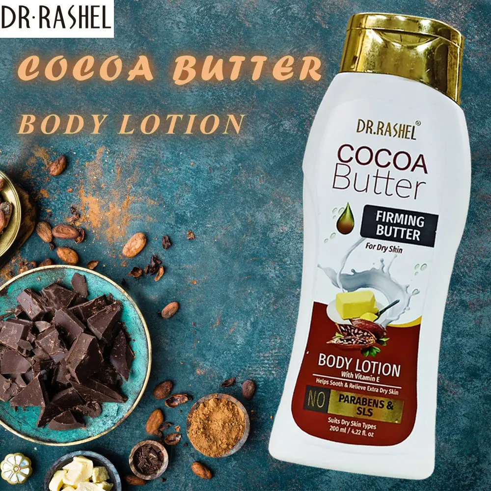 Dr.Rashel Cocoa Butter Body Lotion With Vitamin E (200 ml)