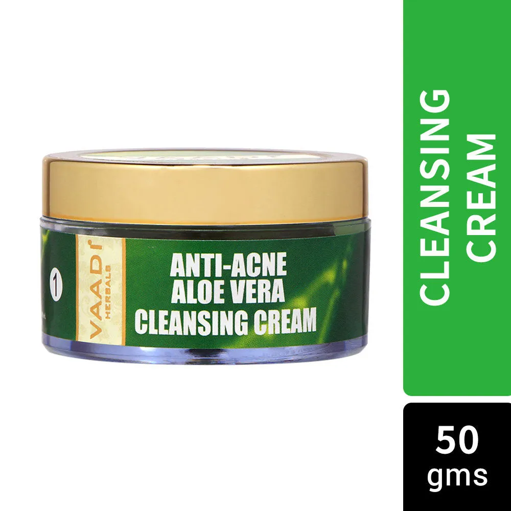 Vaadi Herbals Anti-Acne Aloe Vera Cleansing Cream