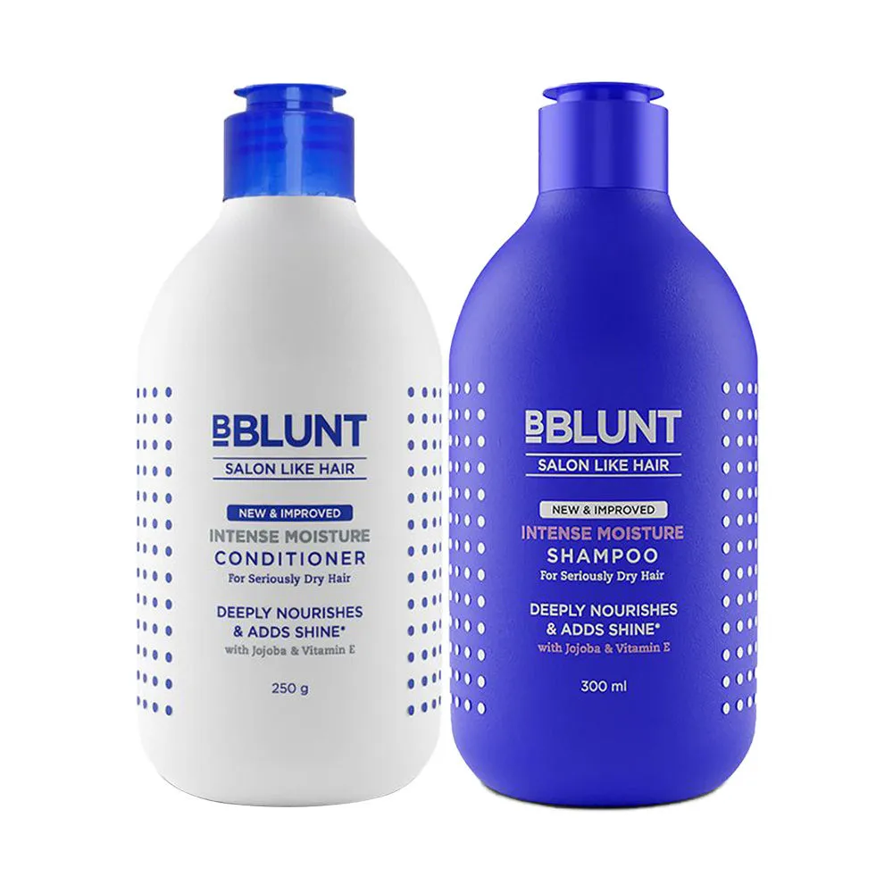 BBlunt Intense Moisture Shampoo & Conditioner Combo