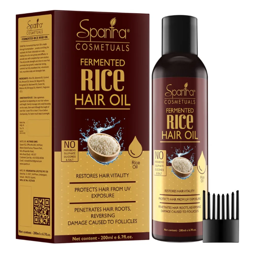 Spantra Fermented Rice Hair Oil