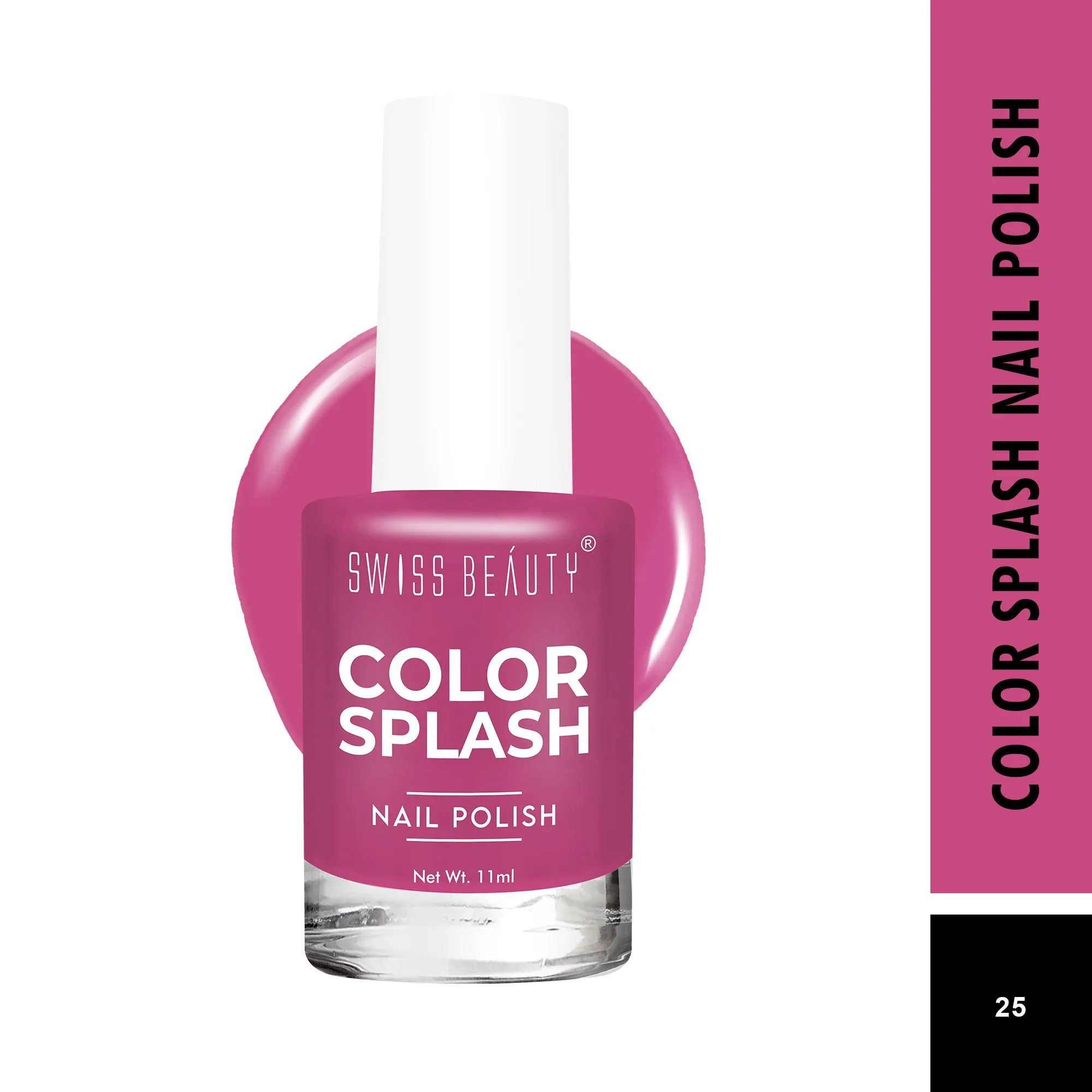 Swiss Beauty Color Splash Nail Polish - Shade-25