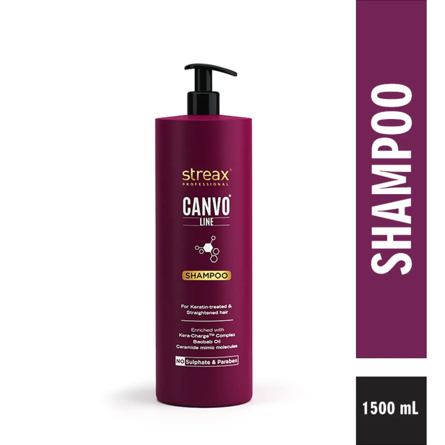 Streax Professional Canvoline Shampoo 1500 ml