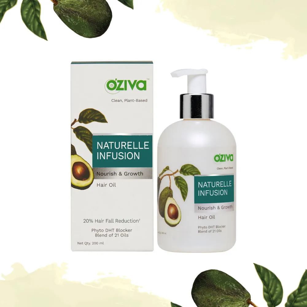 Oziva Naturelle Infusion Nourish & Growth Hair Oil