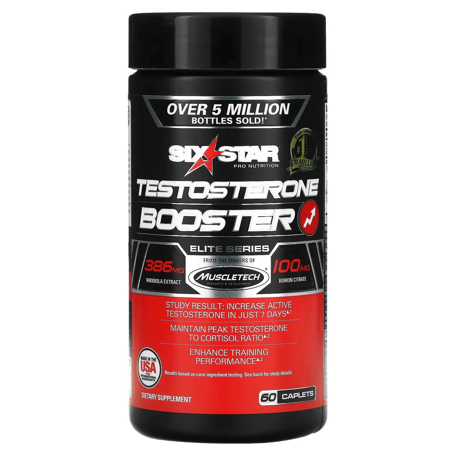 Elite Series, Testosterone Booster, 60 Caplets