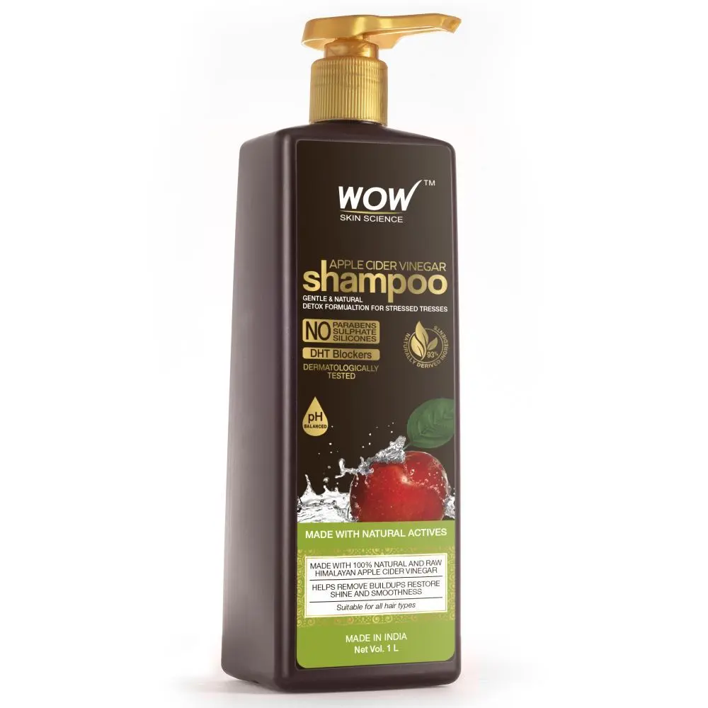 WOW Skin Science Apple Cider Vinegar Shampoo - 1000 mL