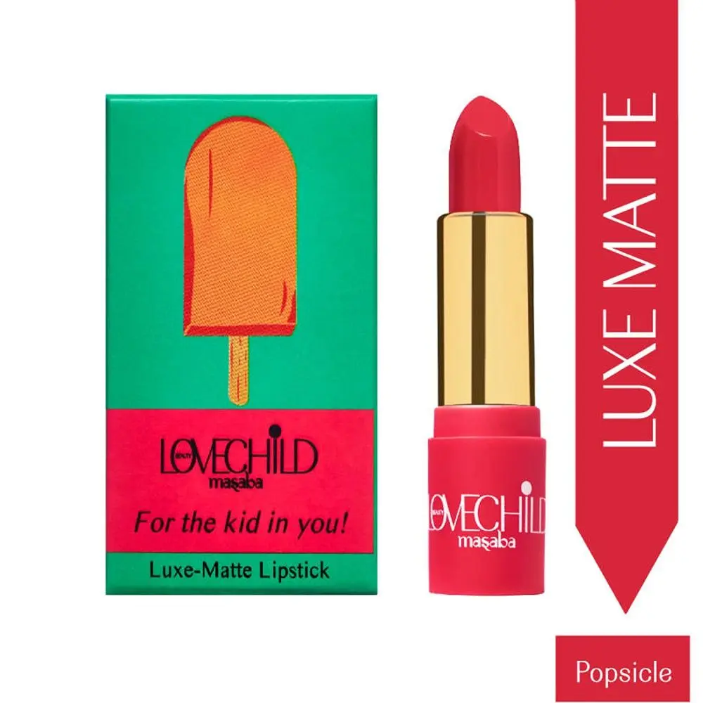 LoveChild Masaba - For the Kid in You! - 02 Popsicle - Luxe Matte Lipstick