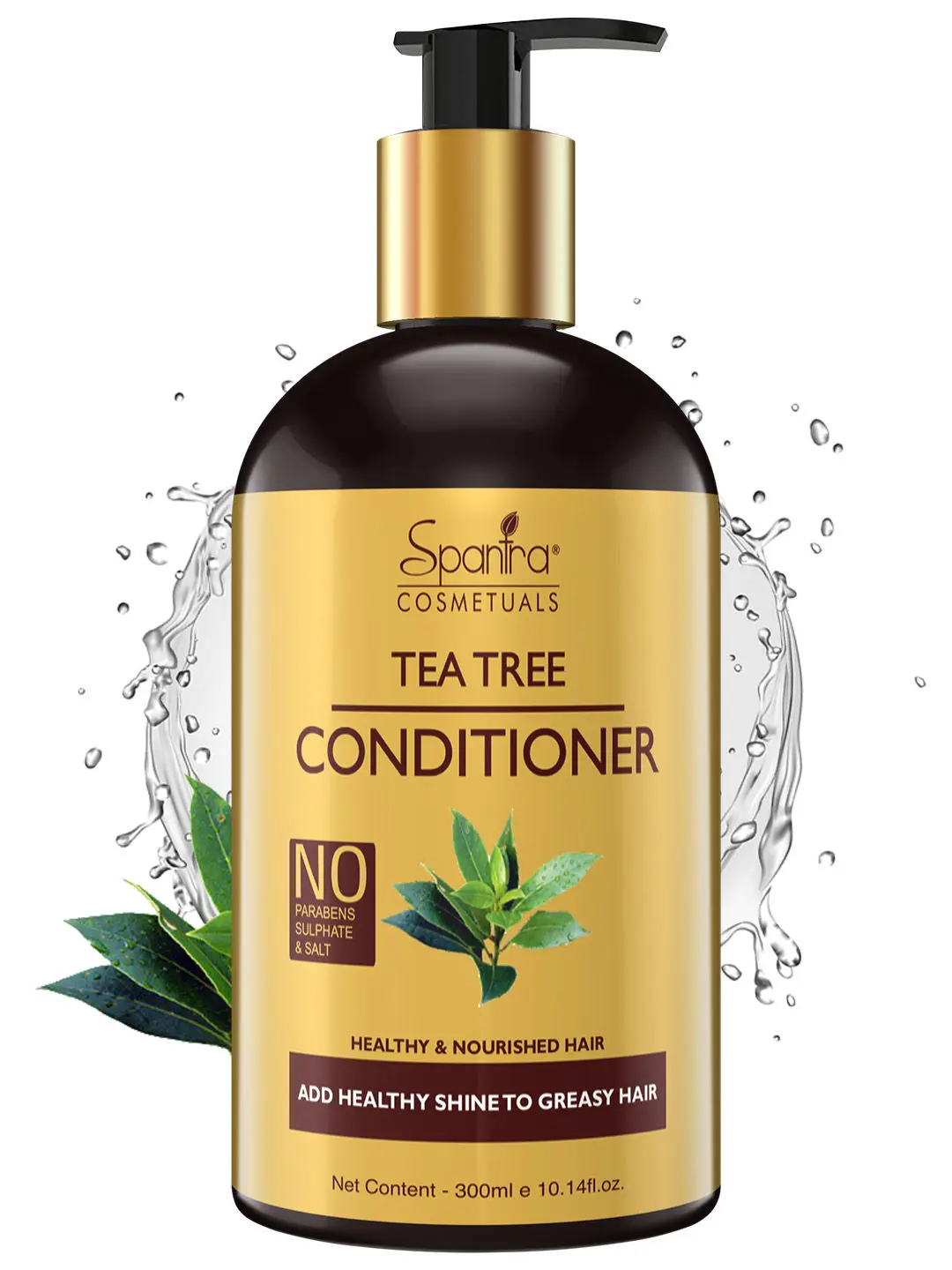 Spantra Tea tree Conditioner for Add Healthy Shine to Greasy Hair, 300ml