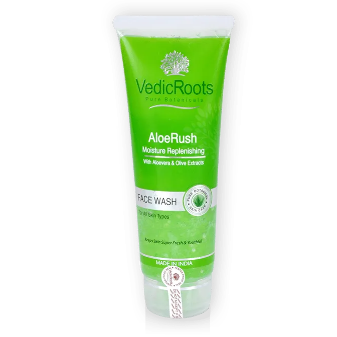 VedicRoots Aloerush Moisture Replenishing Face Wash