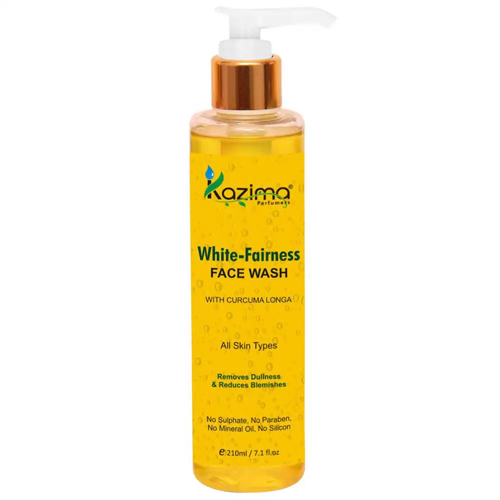 Kazima White Fairness Face Wash,  210 ml  for All Skin Types