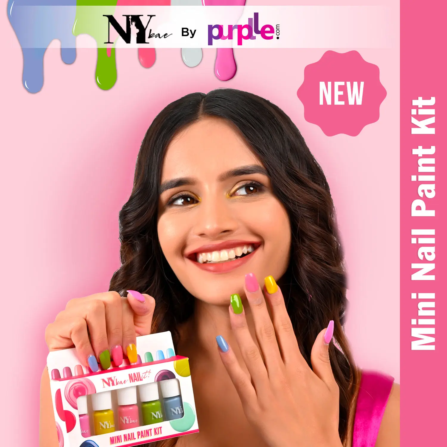 Nail Paint Kit - Bright Hues