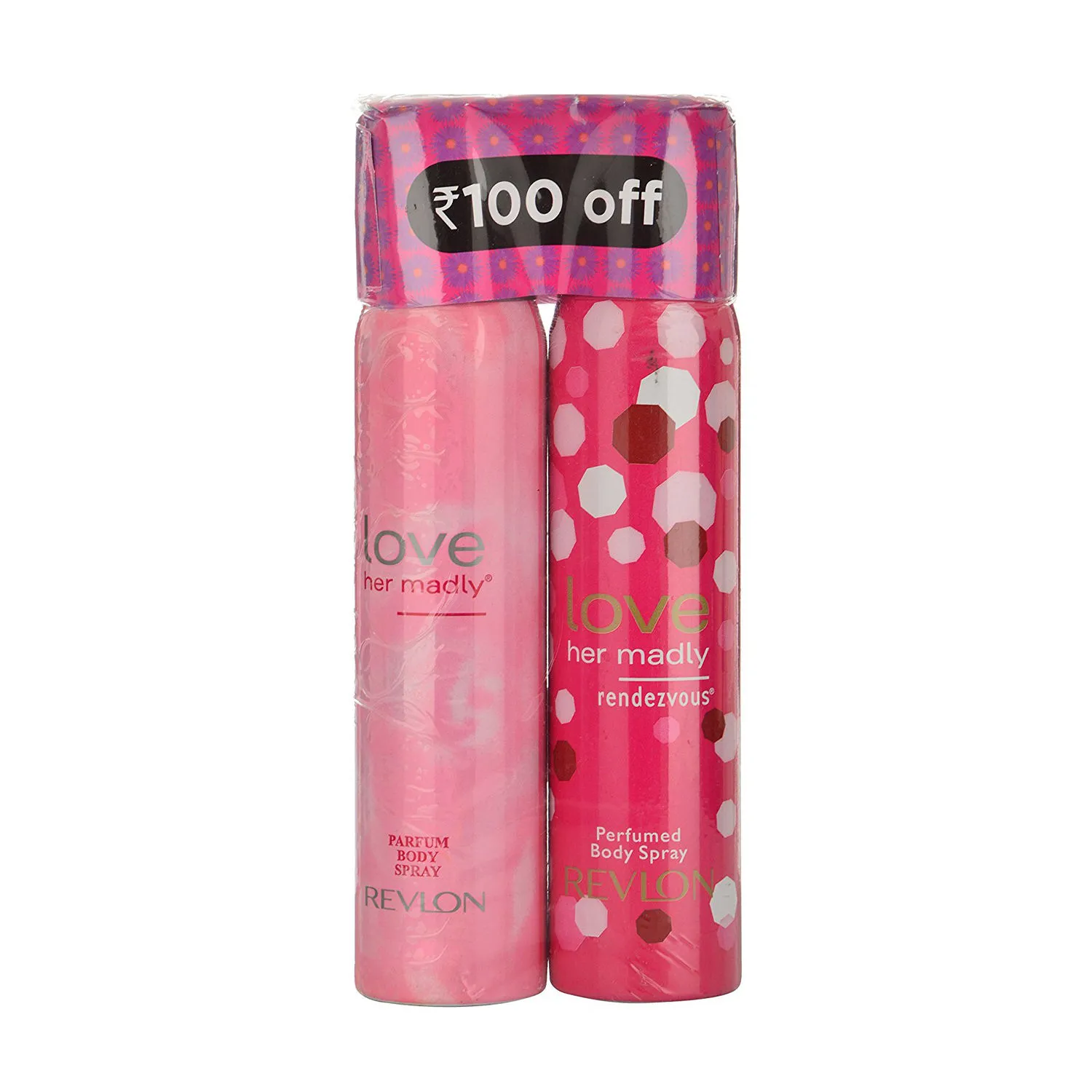 Revlon Love Her Madly Rendezvous Perfumed Body Spray + Perfumed Body Spray (Rs.100 Off)