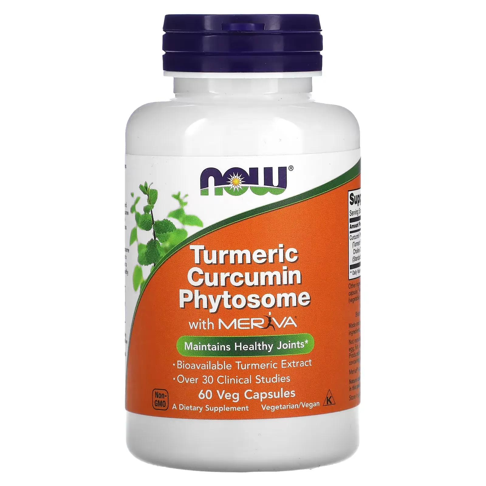 Turmeric Curcumin Phytosome With Meriva, 60 Veg Capsules