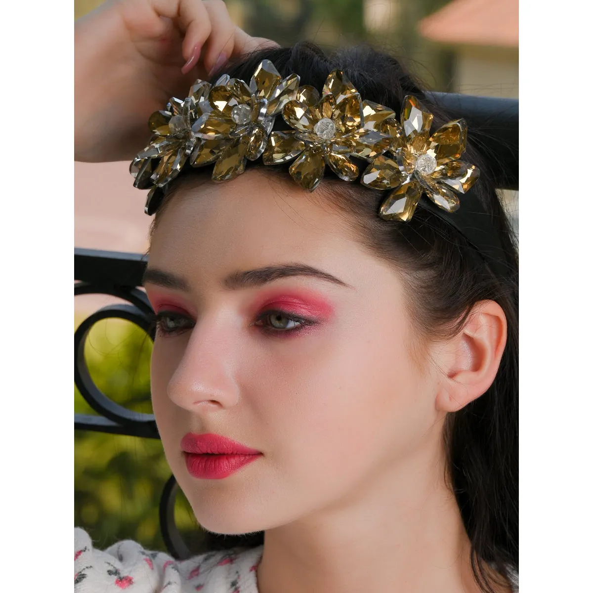 Odette Glam Up With Embellished Hair Band