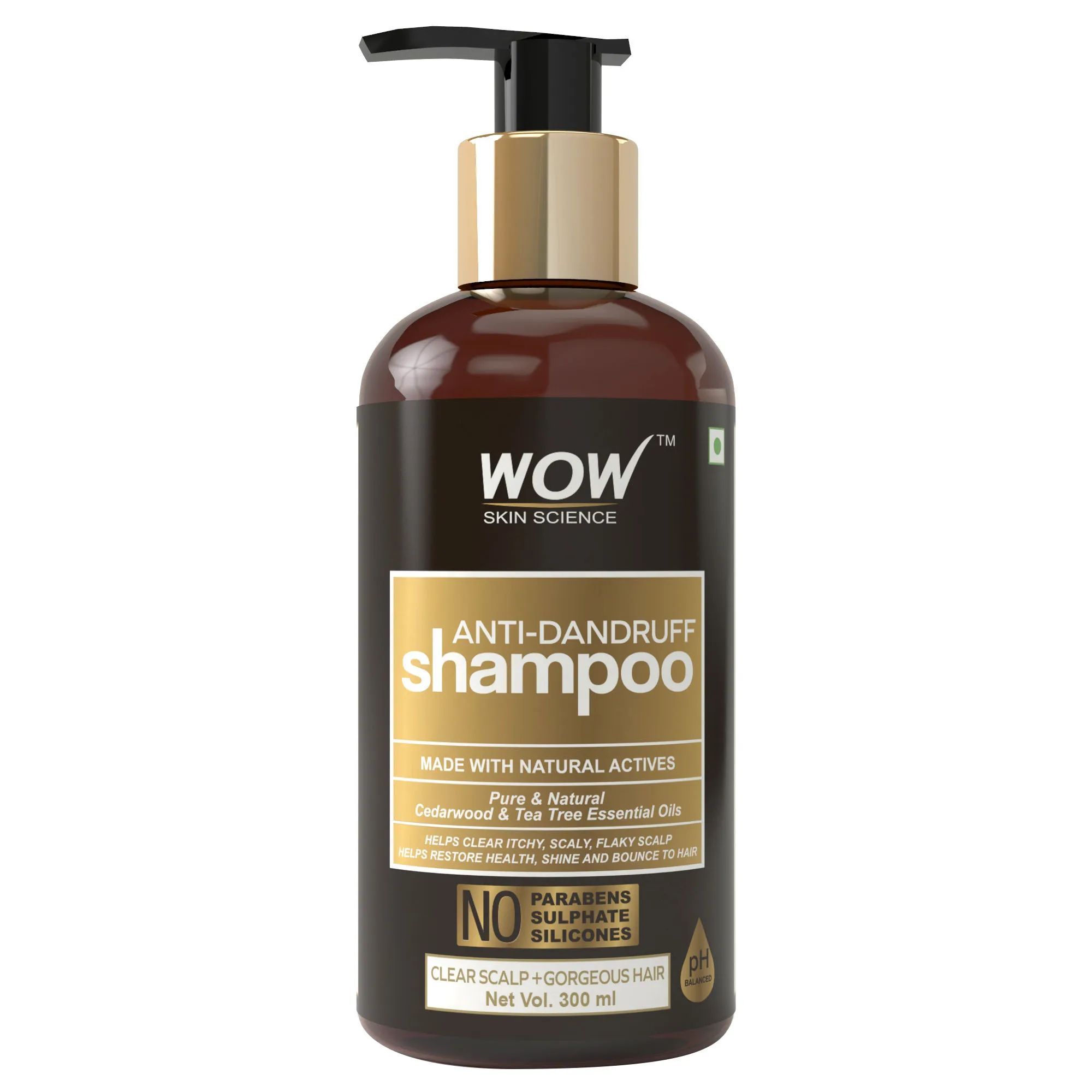 WOW Skin Science Anti-Dandruff Shampoo