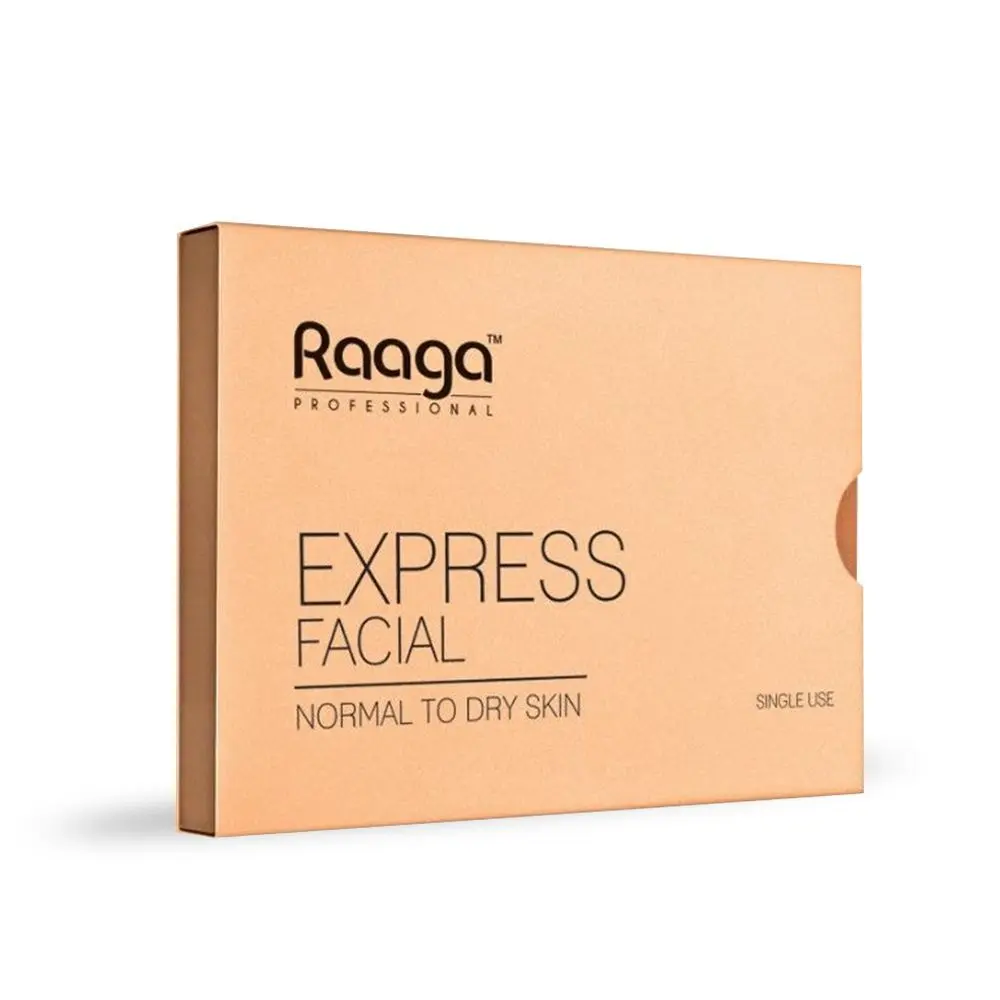 Raaga Professional Express Facial Kit, Normal To Dry Skin (1+1), 35 g*2