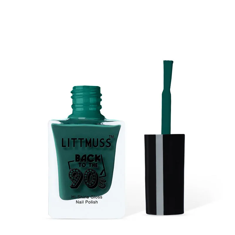 Littmuss Nail Polish Back To The 90'S Hi-Shine Gloss Nail Paint - Hunter Green - 056