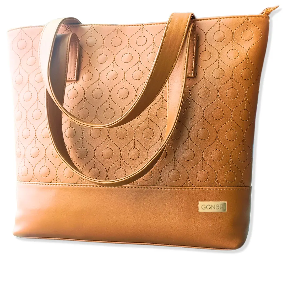 GoNari Luxuria Tan Handbag